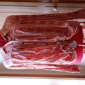 NWT Cute Vanilla Star Blouse Size M